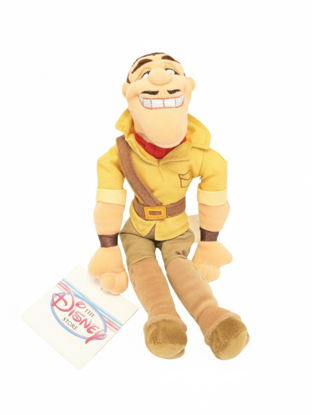 Vintage 9" Disney Store Tarzan Clayton Plush Bean Bag Soft Doll